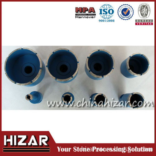 Diamond used drill bits for granite marble